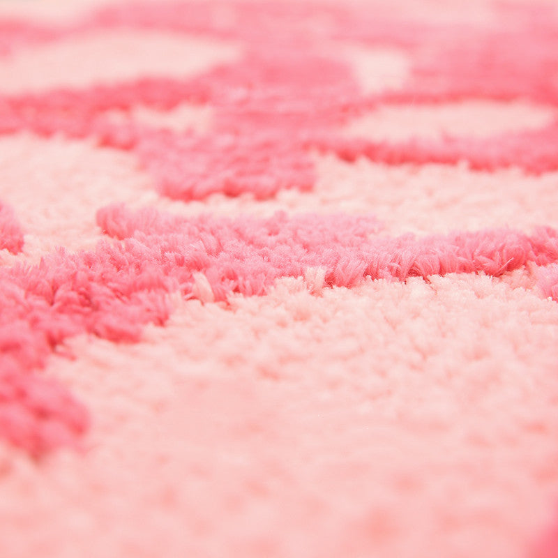 Tapis maison décoration girls rose