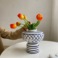 Ceramic vase for home decoration