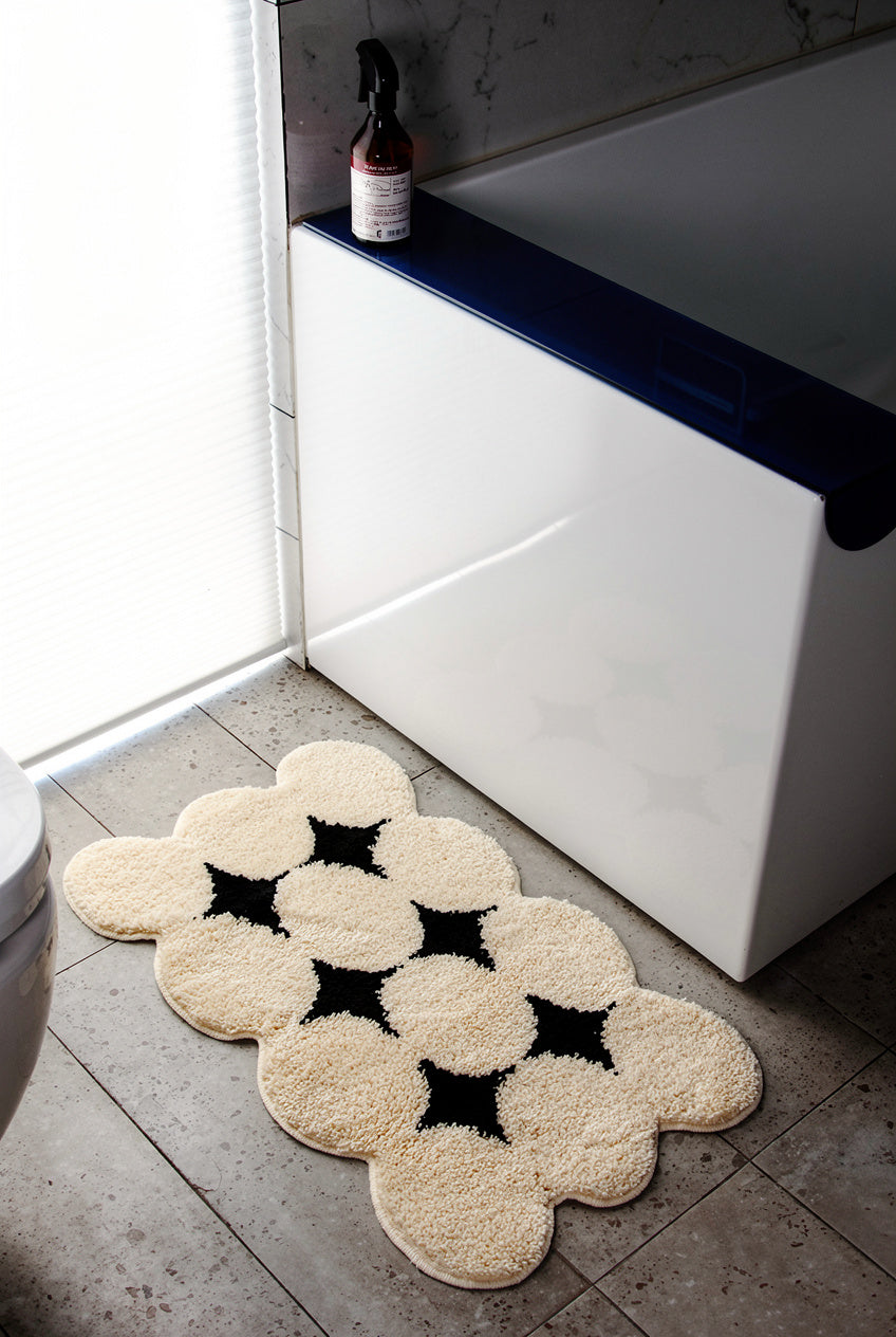 Geometric home rug decoration