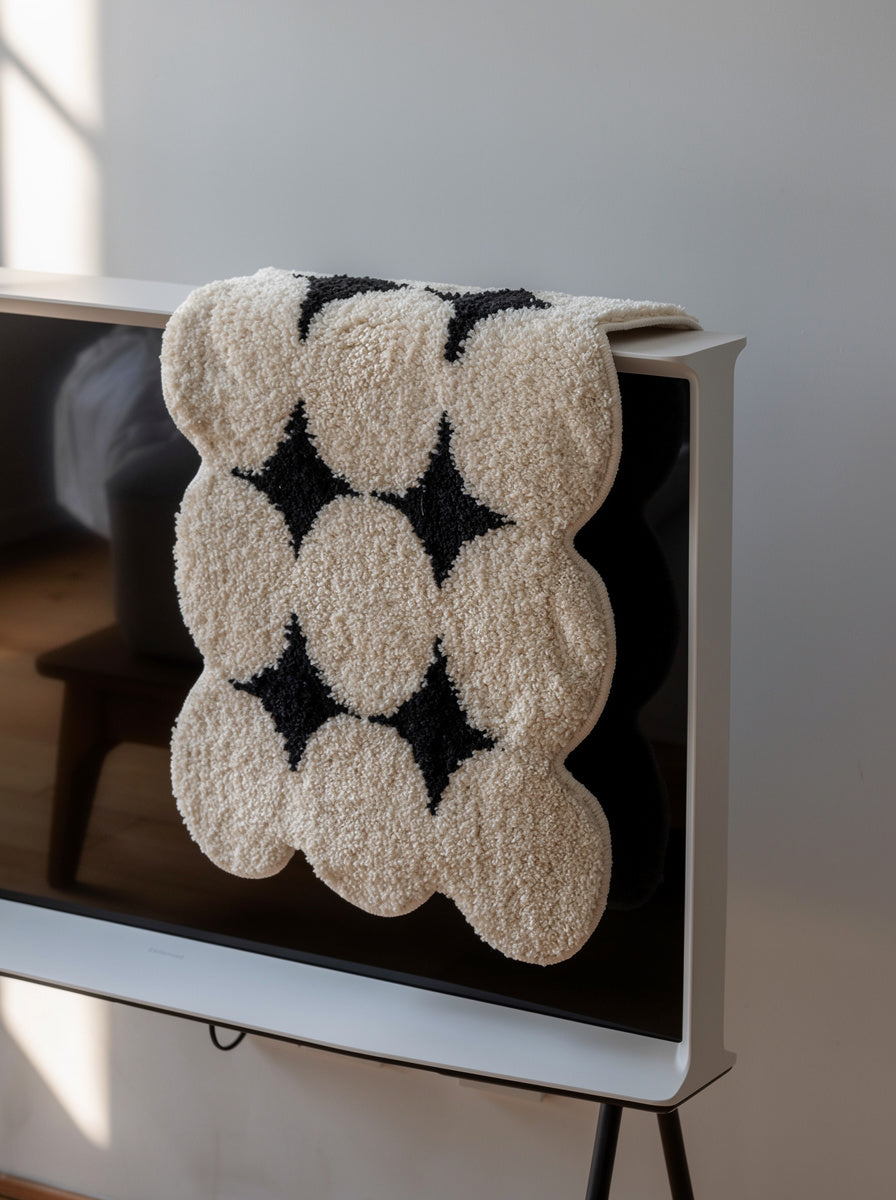 Geometric home rug decoration