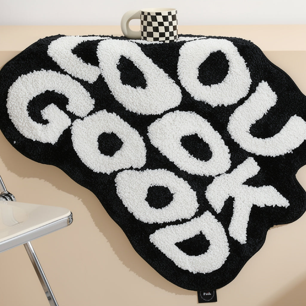 Tapis maison de typographie