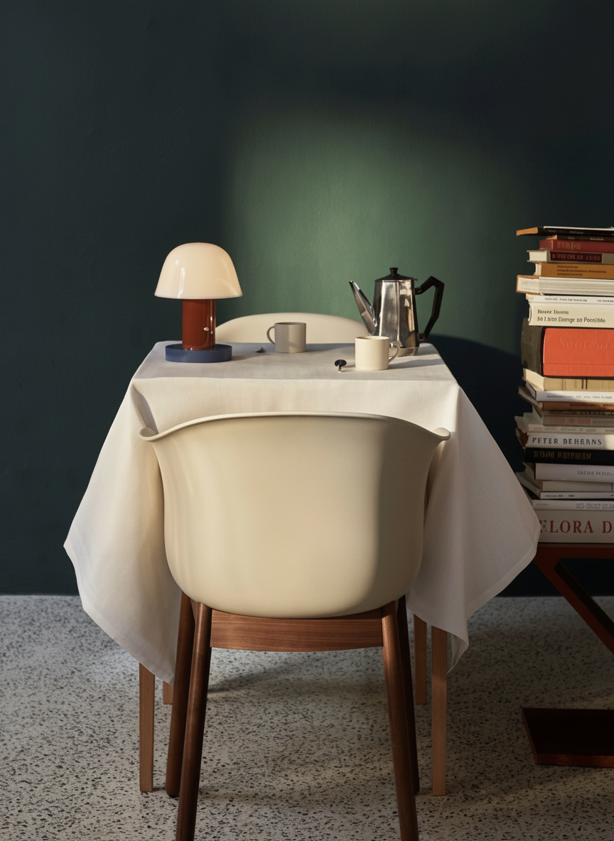 Nordic Mushroom Table Lamp