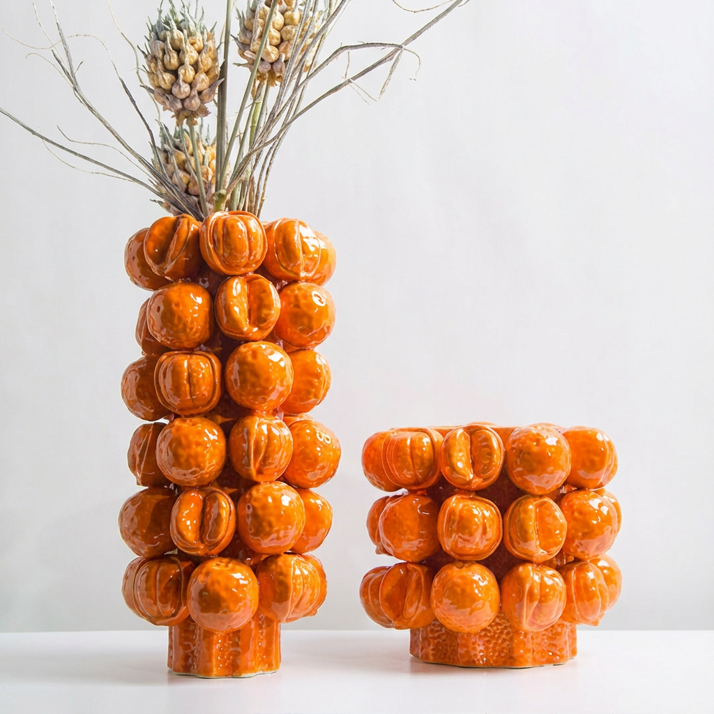 Creative Ceramic Fruit Vase