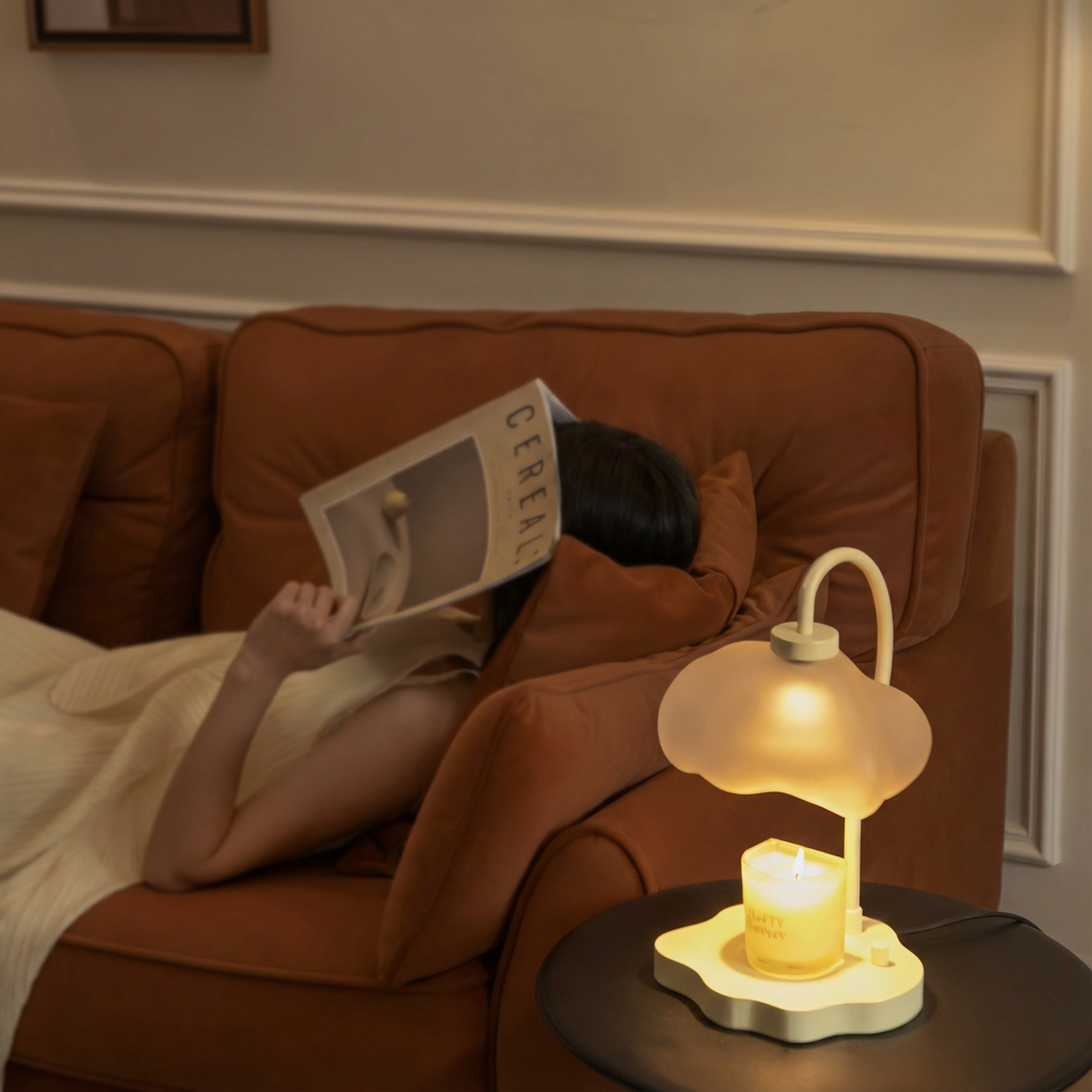 Chauffe-bougie nuage