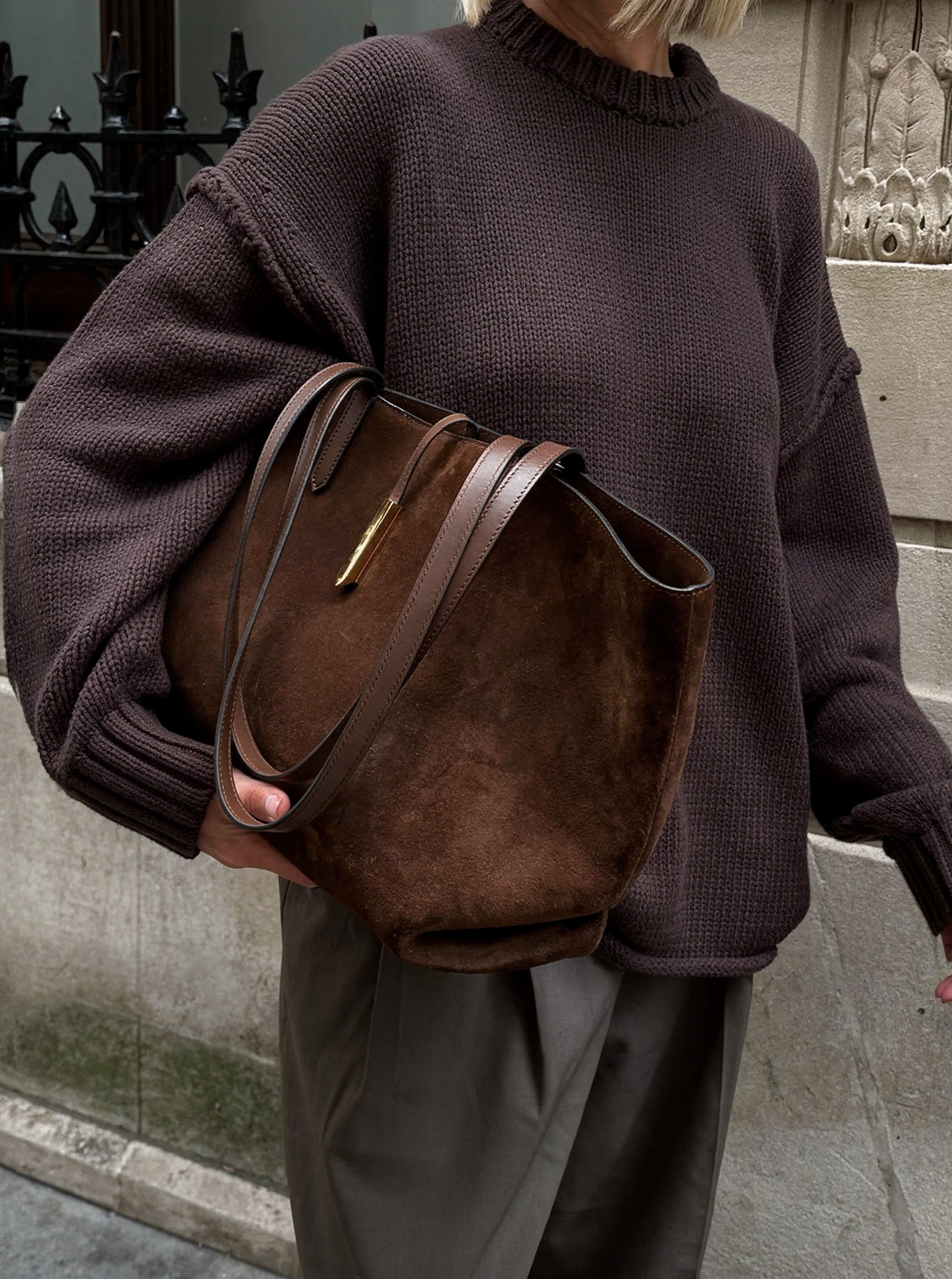 Pull femme en col rond