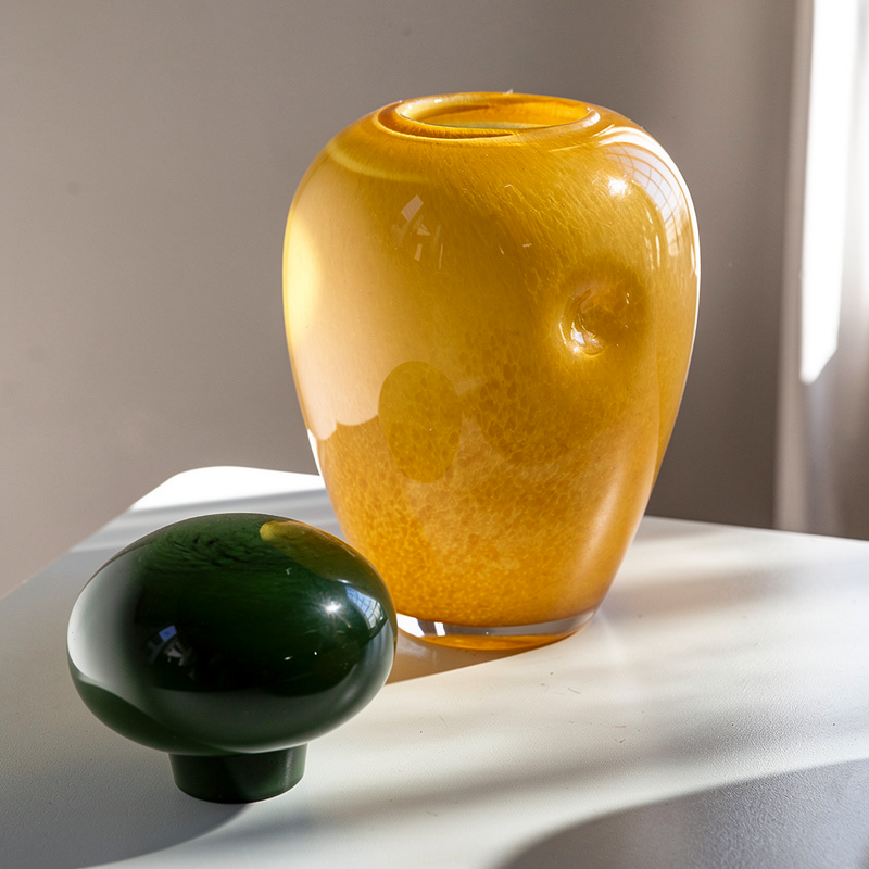 Vase maison décoration en verre