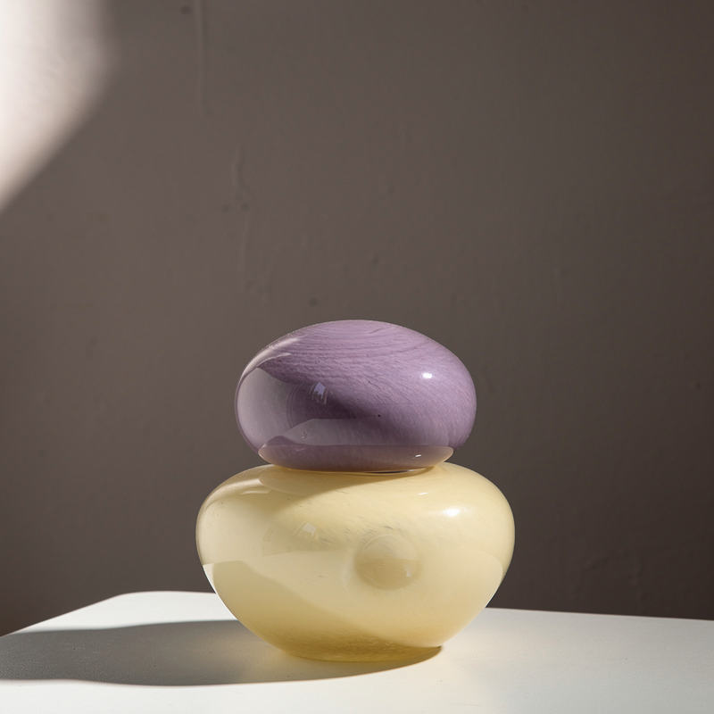 Vase maison décoration en verre